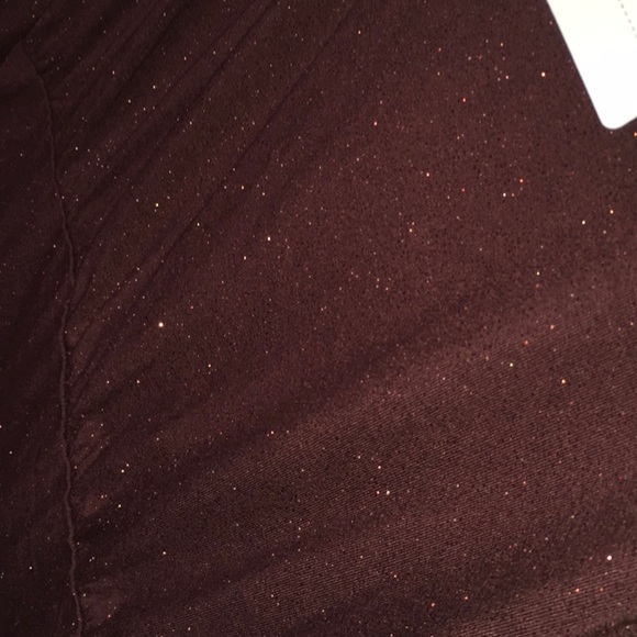 NWT Chaser Brown Sparkle Dress - Picture 5 of 5